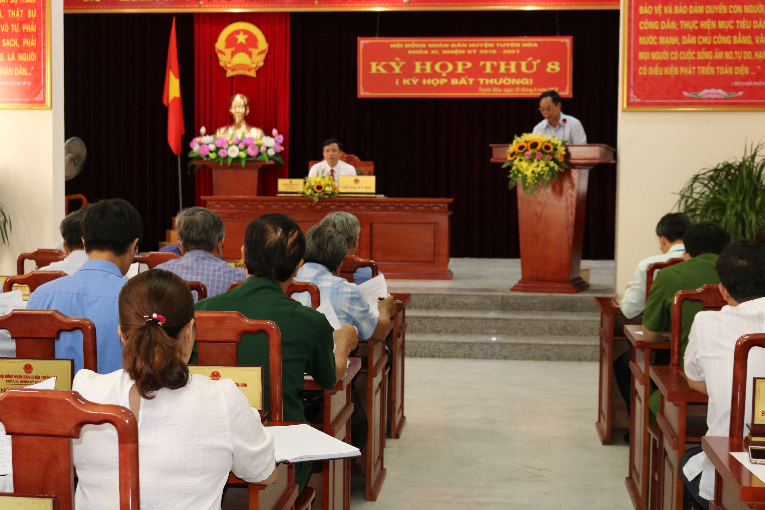 Tuyên Hóa:  Sáp nhập xã Nam Hóa vào xã Thạch Hóa