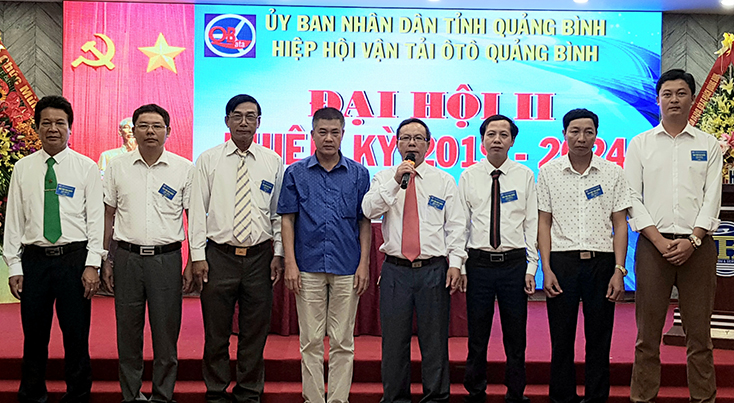 Đại hội đại biểu Hiệp hội vận tải ô tô Quảng Bình lần thứ II, nhiệm kỳ 2019-2024