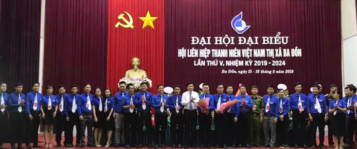 Hội LHTN Việt Nam TX. Ba Đồn tổ chức Đại hội đại biểu lần thứ V