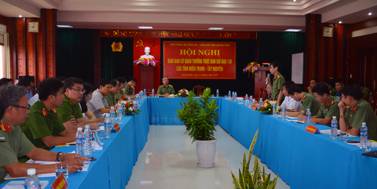 Giao ban cơ quan Thường trực Ban Chỉ đạo 138 các tỉnh miền Trung-Tây Nguyên