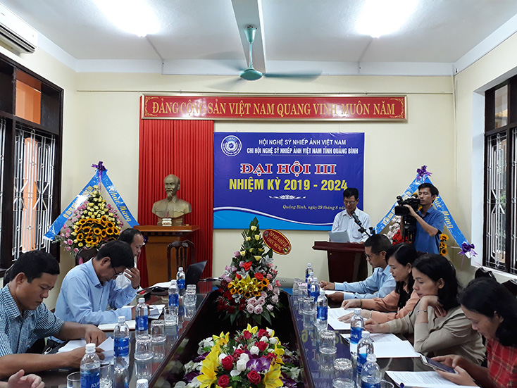 Đại hội Chi hội Nghệ sỹ Nhiếp ảnh Việt Nam Quảng Bình lần thứ 3