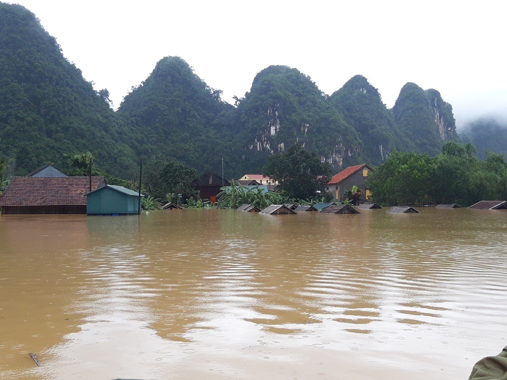 Minh Hóa: Có gần 15 trường không thể khai giảng trong ngày 5-9 do mưa lũ