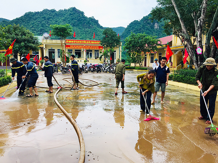 Tập trung khắc phục hậu quả mưa lũ