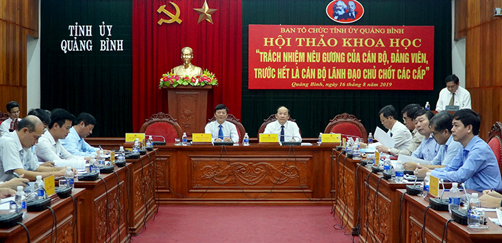 Nêu gương trong cán bộ, đảng viên:  Những hiệu quả tích cực