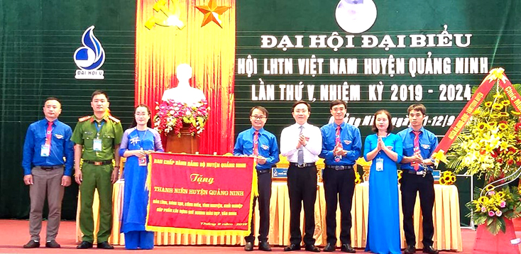Đại hội đại biểu Hội Liên hiệp Thanh niên Việt Nam huyện Quảng Ninh lần thứ V, nhiệm kỳ 2019-2024