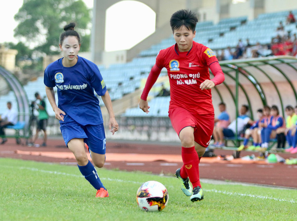 Mưa bàn thắng ở lượt về giải bóng đá nữ VĐQG 2019