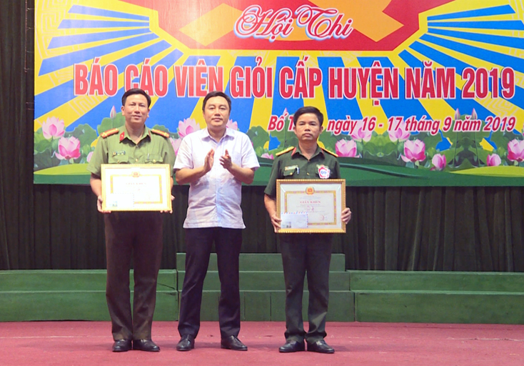 Bố Trạch: Tổ chức thành công "Hội thi báo cáo viên giỏi năm 2019"