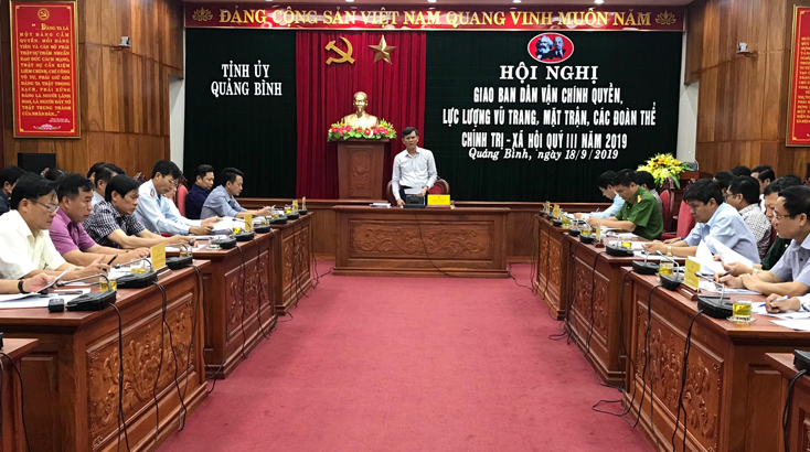 Kịp thời tham mưu cấp ủy lãnh đạo, chỉ đạo giải quyết các vấn đề nảy sinh ở cơ sở