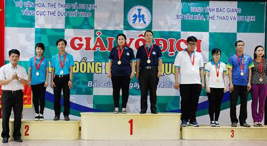 300 VĐV tham dự giải Vô địch Cờ vua đồng đội toàn quốc 2019