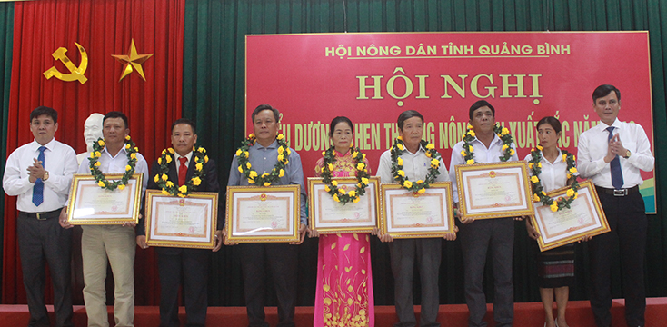 Biểu dương, khen thưởng nông dân xuất sắc năm 2019