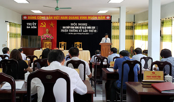 Thị xã Ba Đồn: Tình hình kinh tế-xã hội đạt nhiều kết quả tích cực