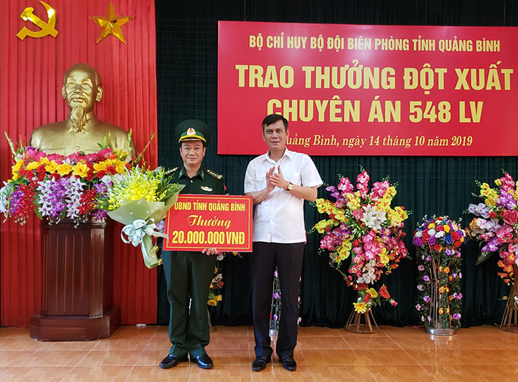 Biểu dương và khen thưởng Ban chuyên án 548LV