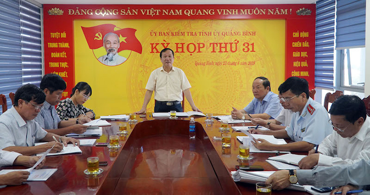 Ủy ban Kiểm tra ba cấp tỉnh Quảng Bình: Tô thắm trang vàng lịch sử ngành Kiểm tra Đảng