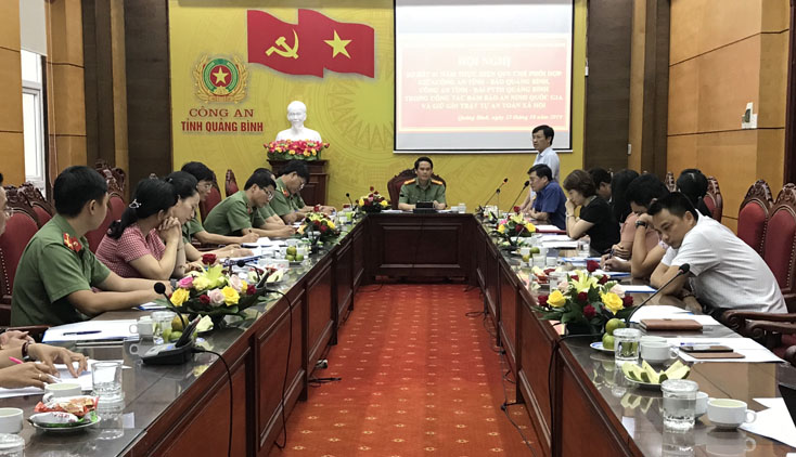 Sơ kết thực hiện quy chế phối hợp về bảo đảm an ninh quốc gia và giữ gìn TTATXH