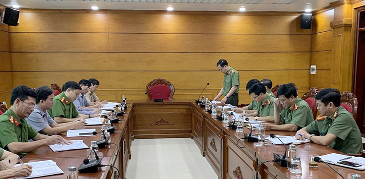 Công an tỉnh-Thành ủy Đồng Hới:  Triển khai bố trí Công an chính quy đảm nhiệm các chức danh Công an xã