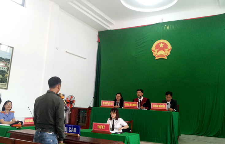 Bố Trạch: Xét xử lưu động 3 vụ án hình sự sơ thẩm