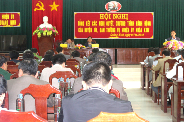 Quảng Ninh: Thực hiện hiệu quả các nghị quyết chuyên đề, chương trình hành động