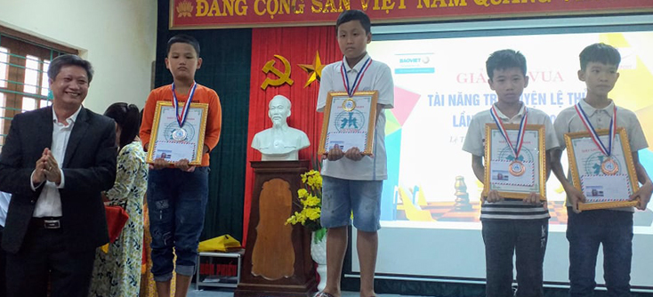 Lệ Thủy: 129 vận động viên tham gia giải cờ vua tài năng trẻ