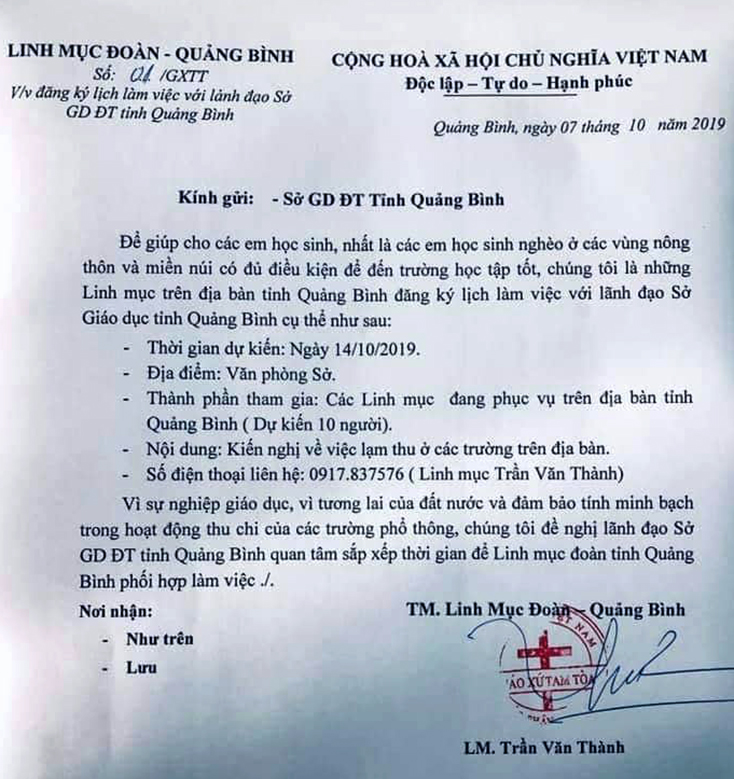 Nhà trường "lạm thu" hay linh mục "lạm quyền"?-Kỳ 2: Giải pháp nào cho vấn nạn "lạm thu"