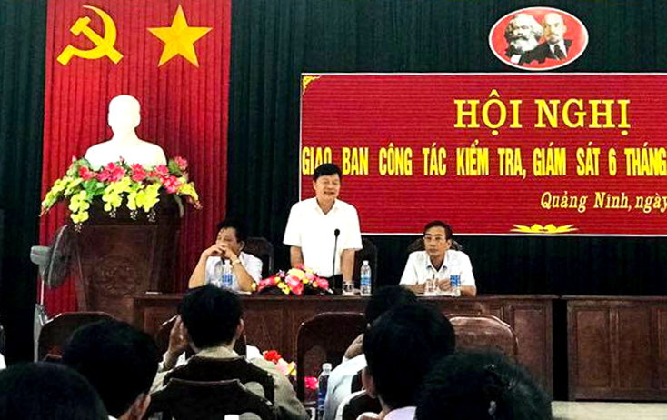 Đảng bộ huyện Quảng Ninh: Hiệu quả từ công tác kiểm tra, giám sát, kỷ luật Đảng