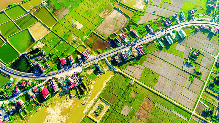 Làng quê bên bờ Gianh