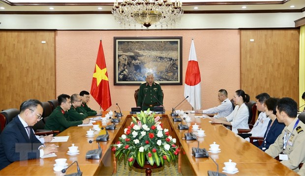 Thúc đẩy các hoạt động hợp tác quốc phòng giữa Việt Nam và Nhật Bản