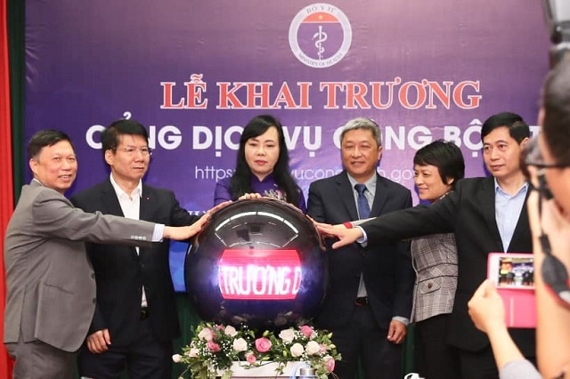 Bộ Y tế khai trương Cổng Dịch vụ công