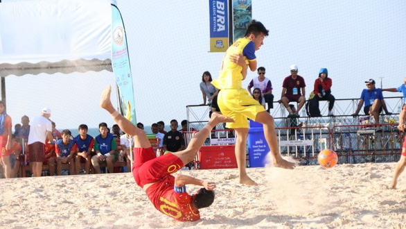Việt Nam đánh bại Trung Quốc 7-5 ở Giải bóng đá bãi biển Đông Nam Á 2019