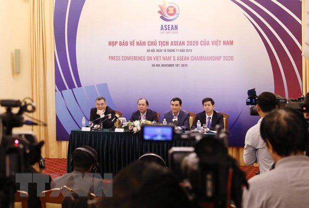 Họp báo quốc tế về Năm Chủ tịch ASEAN 2020 của Việt Nam