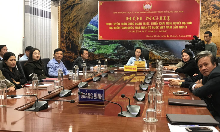 Quán triệt, triển khai Nghị quyết Đại hội đại biểu toàn quốc MTTQVN lần thứ IX