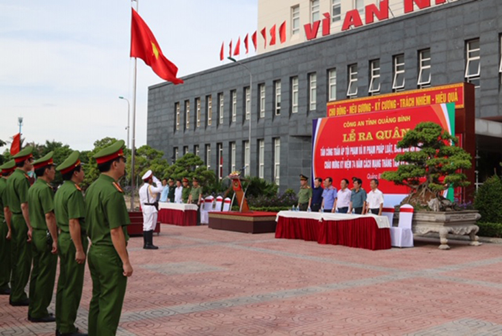 Công an Quảng Bình: Vững vàng trên trận tuyến bảo vệ an ninh Tổ quốc