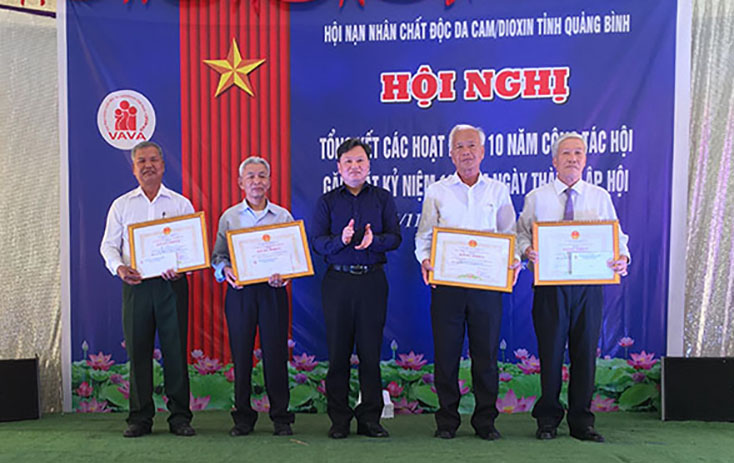 Trên 46 tỷ đồng phục vụ cho công tác chăm sóc, giúp đỡ nạn nhân da cam