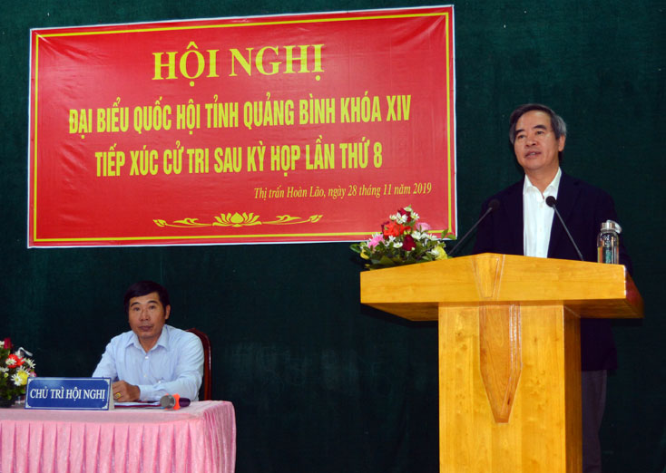 Đại biểu Quốc hội tiếp xúc cử tri sau kỳ họp thứ 8, Quốc hội khóa XIV