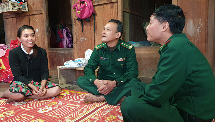 Đồn Biên phòng Ra Mai:  Làm tốt công tác vận động quần chúng