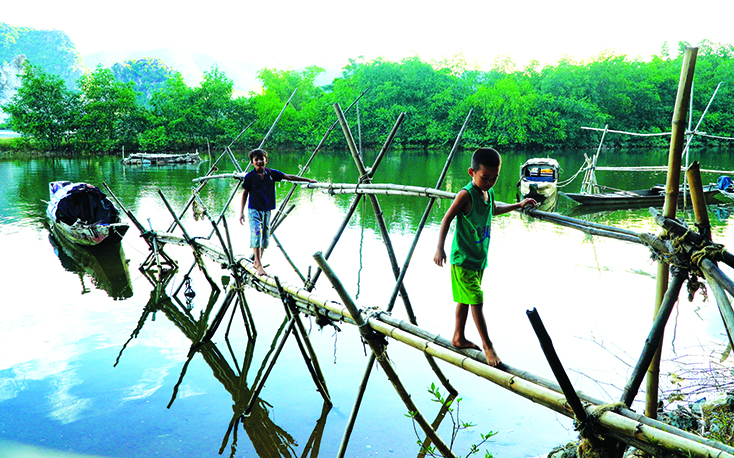 Nhịp cầu tre