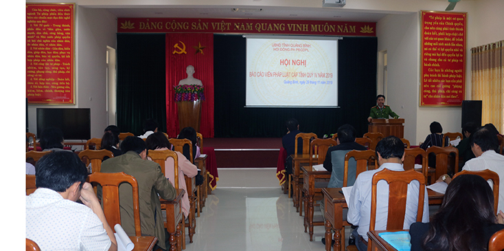 Đẩy mạnh tuyên truyền, thi hành pháp luật tại các đơn vị, địa phương