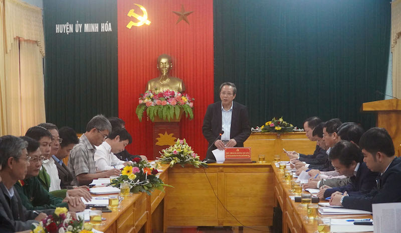 Minh Hóa cần có những giải pháp bứt phá thực hiện nhiệm vụ năm 2020
