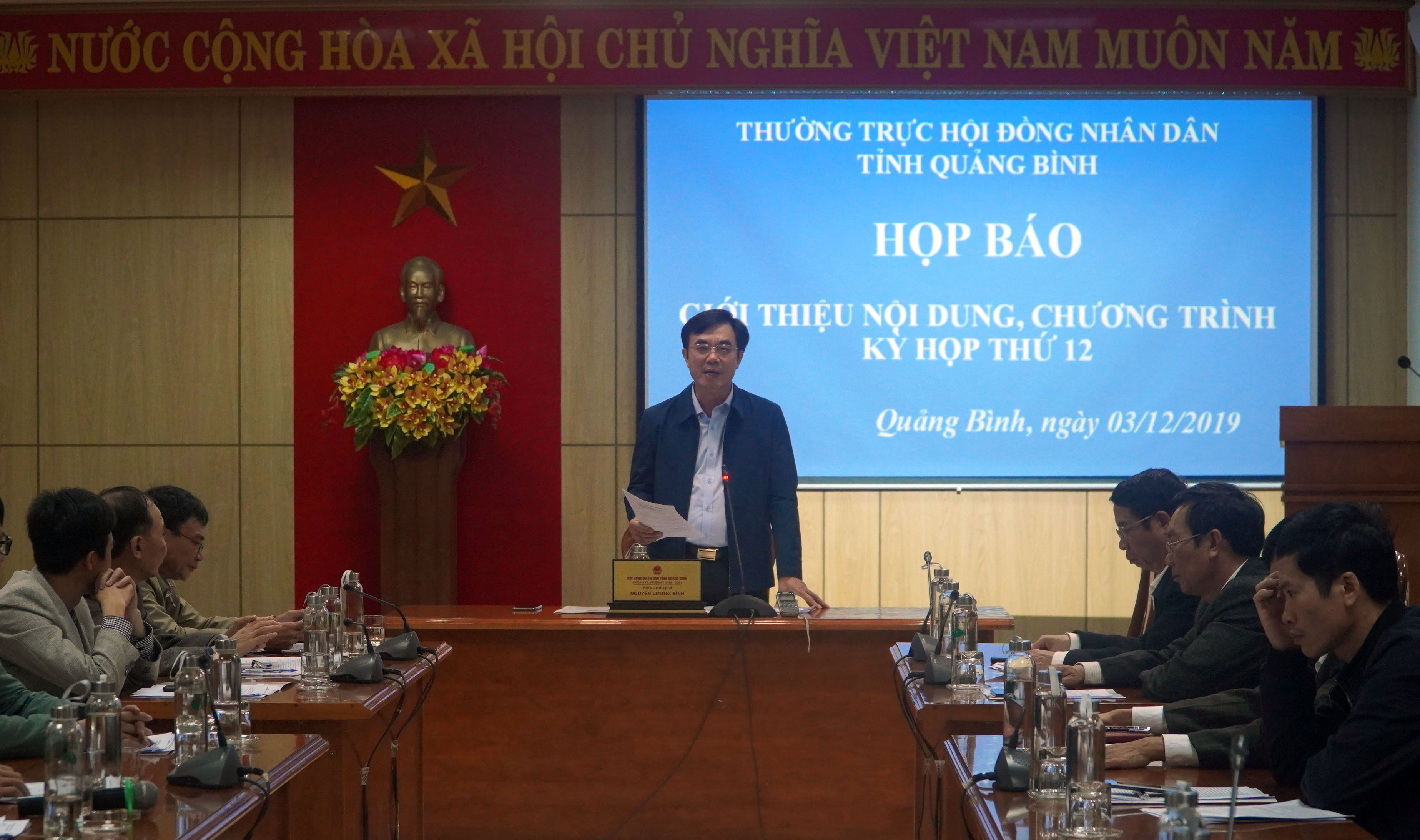 Kỳ họp thứ 12, HĐND tỉnh khóa XVII diễn ra từ ngày 10 đến 12-12