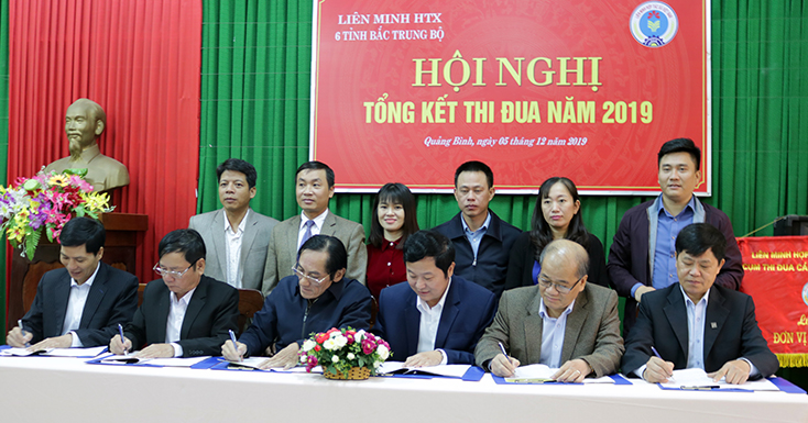 Liên minh HTX tỉnh Quảng Bình dẫn đầu phong trào thi đua cụm các tỉnh Bắc Trung bộ