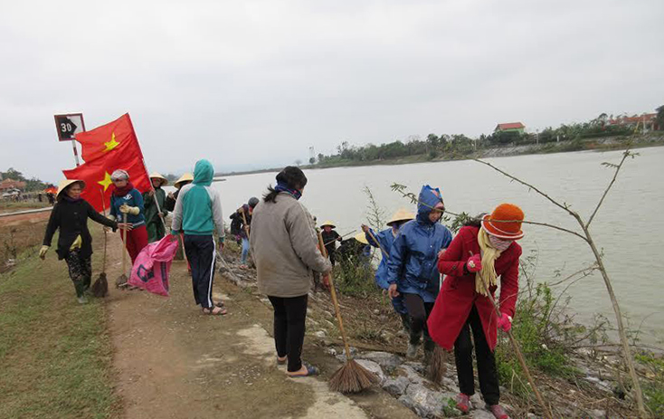 Bảo vệ dòng sông quê hương