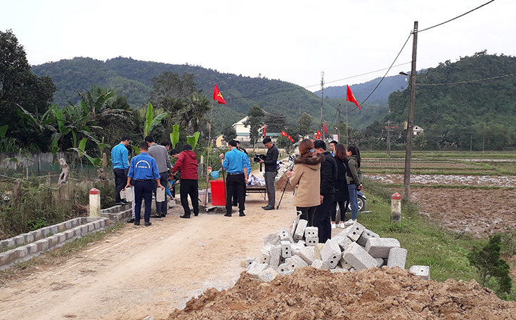 Tuyên Hóa: Ra quân chiến dịch tình nguyện mùa đông năm 2019 và xuân tình nguyện 2020