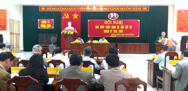 Quảng Ninh: Đẩy mạnh công tác chuẩn bị đại hội Đảng các cấp