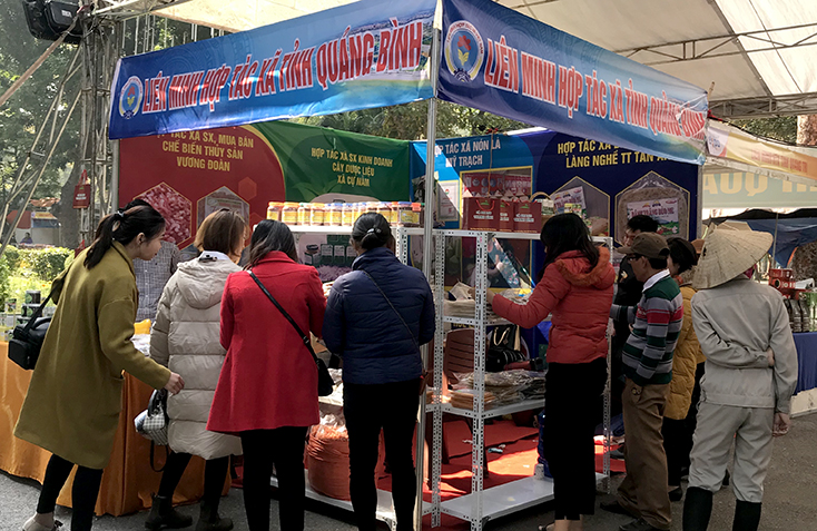 Hội chợ xúc tiến thương mại năm 2019 tại Hà Nội: Nhiều sản phẩm nông sản sạch được đón nhận