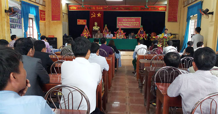 Đại biểu HĐND tỉnh tiếp xúc cử tri huyện Quảng Trạch và Minh Hóa