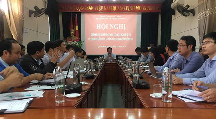 Thành lập Đội ứng cứu sự cố an toàn thông tin mạng