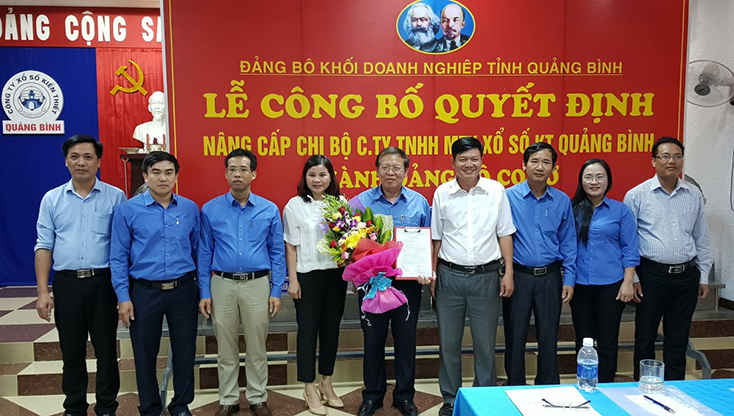 Đảng bộ Công ty TNHH MTV XSKT Quảng Bình: Tăng cường sự lãnh đạo của Đảng đối với hoạt động sản xuất kinh doanh