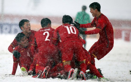 'Cầu vồng tuyết' của Quang Hải là 'bàn thắng biểu tượng U23 châu Á'