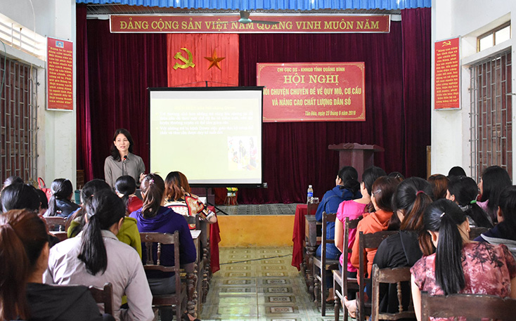 Đồng hành cùng sự nghiệp dân số và phát triển