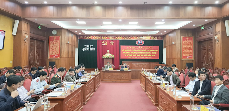 Tập trung thực hiện các nhiệm vụ trọng tâm phát triển kinh tế-xã hội năm 2020