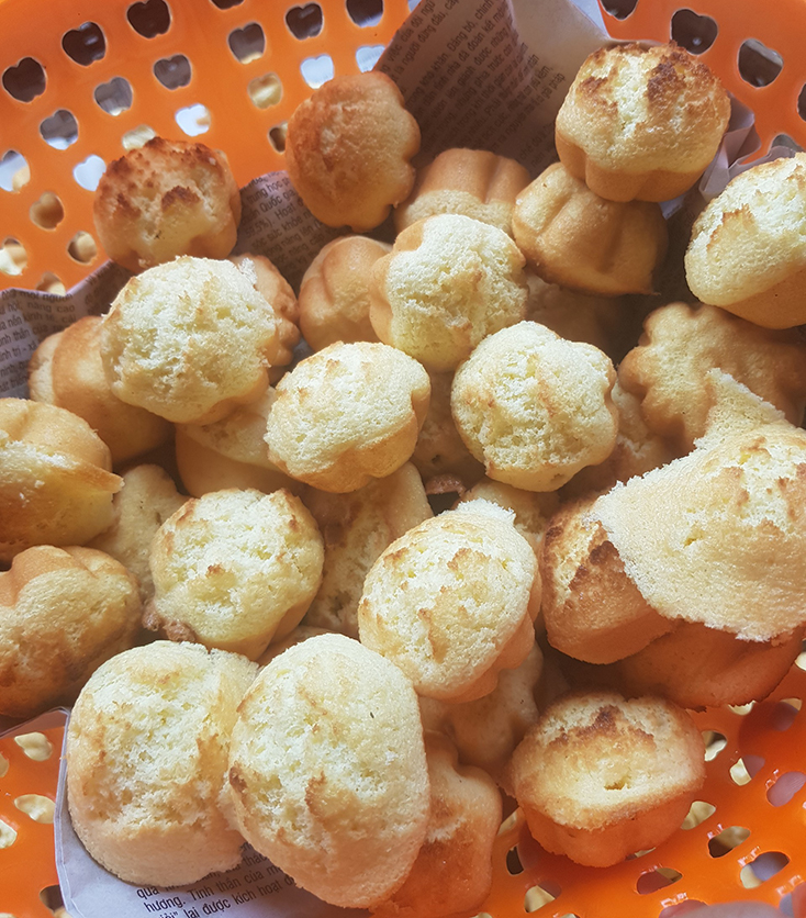 Ngọt ngào hương vị bánh quê
